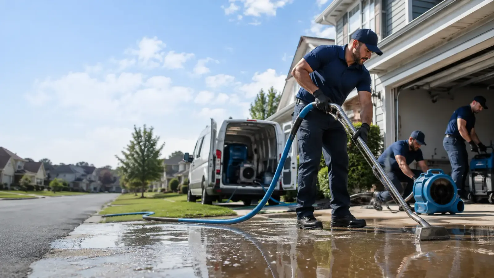 Flood Damage Restoration in St Columbans, NE